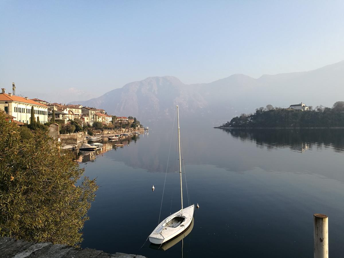 Rustico Vista Lago Lezzeno Exterior foto